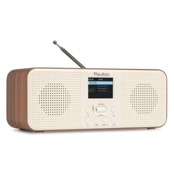 Audizio BUCINE Stereo Internet Radio mit DAB+ Creme