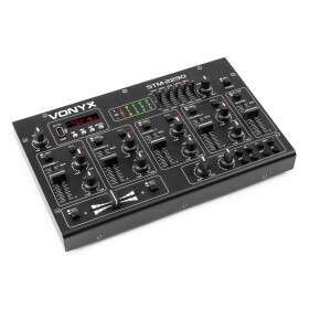 Vonyx STM2290 8-Kanal Mischpult Sound Effekte SD/USB/MP3/BT