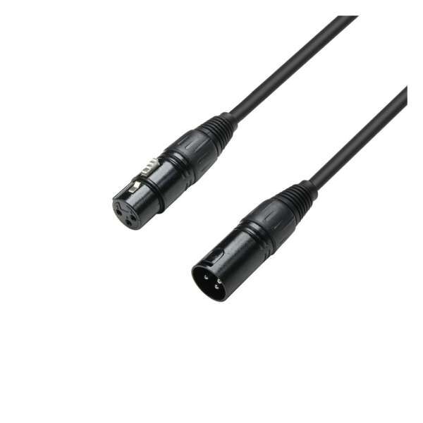 Adam Hall Cables K3 DMF 0150 - DMX Kabel XLR male auf XLR female 1,5 m