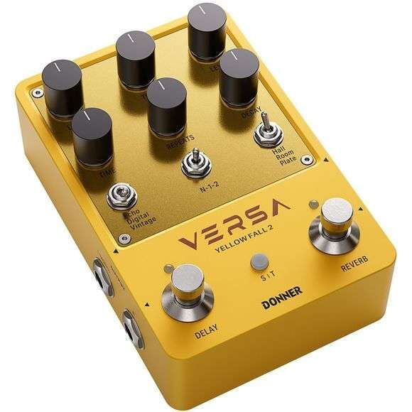 Donner Versa Yellow Fall 2 - Gitarren-Effektpedal