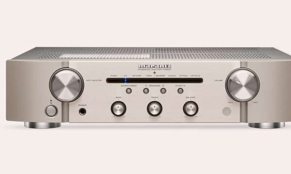 Marantz PM6007 Vollverstärker mit Digitaleingängen Silber