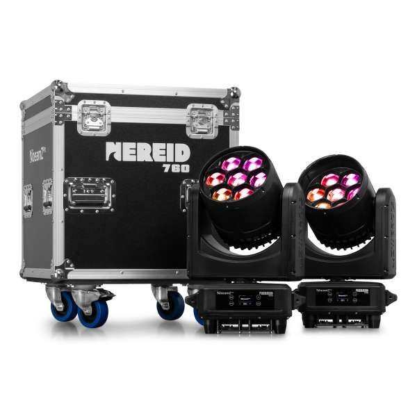 BeamZ Pro Nereid760 2er Set im Tourcase