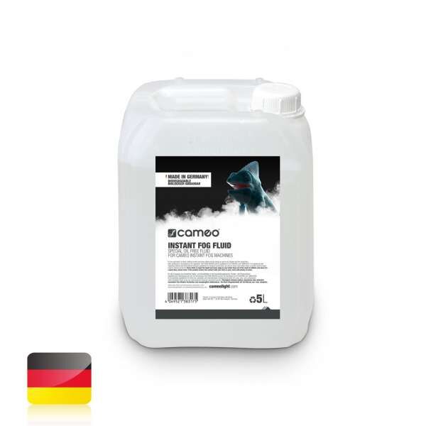 Cameo INSTANT FOG Fluid 5L - Nebelfluid für Cameo INSTANT Nebelmaschinen 5 L