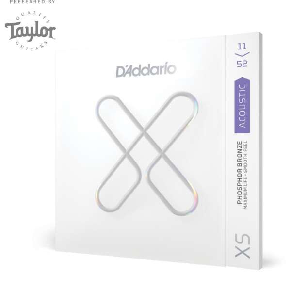 D'Addario XSAPB1152 Phosphorbronze-Akustiksaiten, Custom Light, 11-52