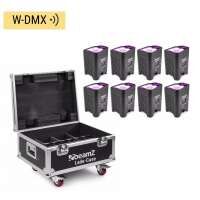 BeamZ BBP96 Akku Uplighting Tourset 8 mit Ladecase