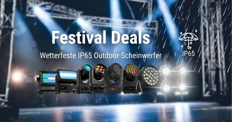 Festival Deals IP65 Scheinwerfer