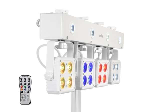 EUROLITE LED KLS-180 Kompakt-Lichtset ws weiß