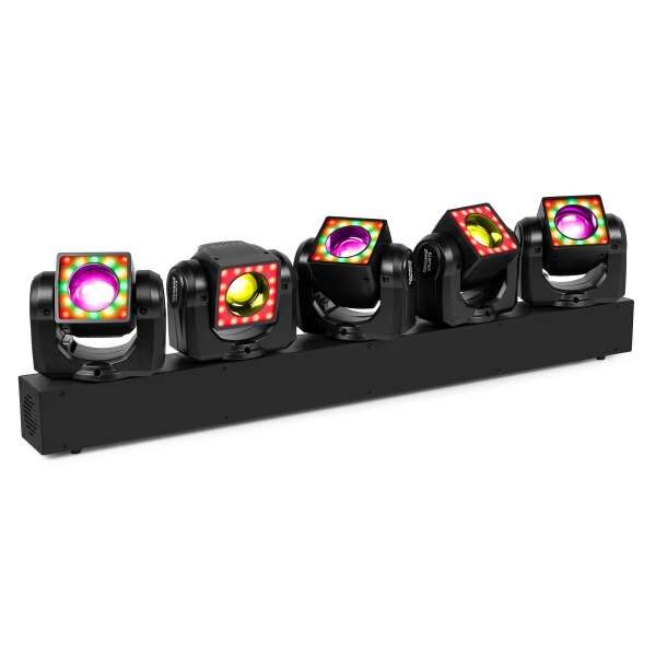 BeamZ Galaxy5 Moving Head Bar 5x40W Beam