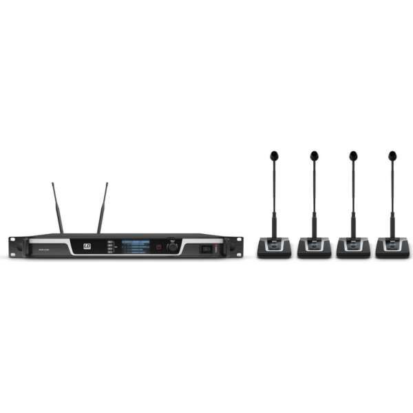 LD Systems U508 CS 4 - 4-Kanal kabelloses Konferenzsystem