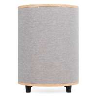 Audizio SW60R Active Subwoofer Round 120W Light Wood
