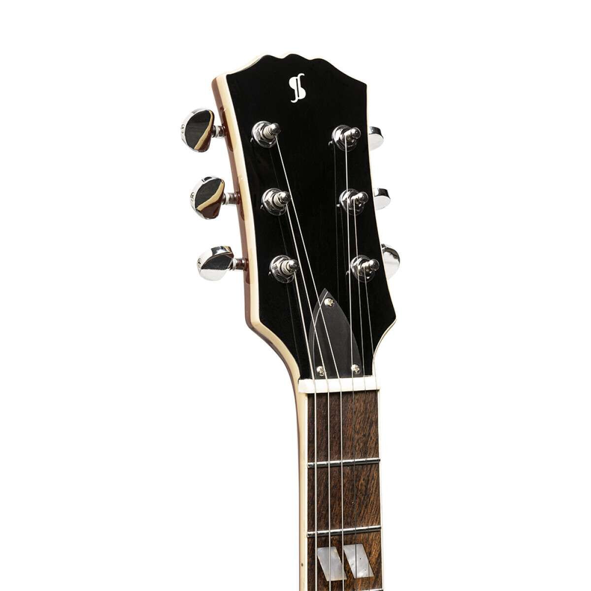 Neu Gitarrenhals 22 Bund 24,75 Zoll Mahagoni Ahorn Griffbrett Vogel