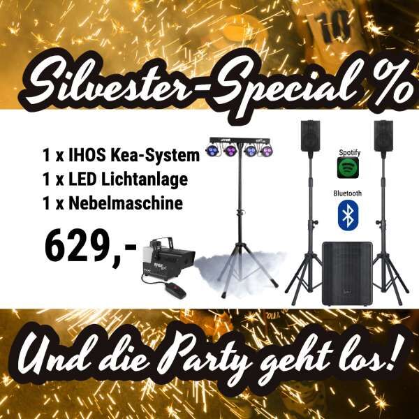 HotSound Store Silvester-Bundle IHOS KEA BeamZ