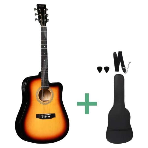 Sant Guitars AC-86 EQ SB Westerngitarren sunburst inkl. Gigbag