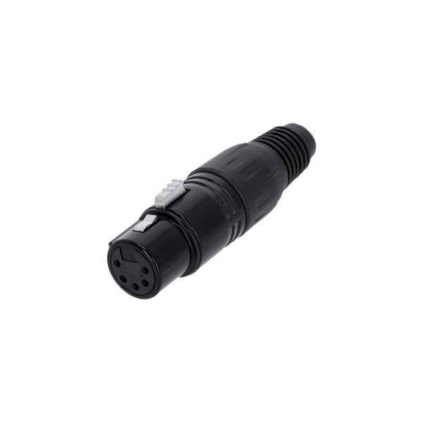 XLR Stecker 5-Pol female - Adam Hall Connectors  4 STAR C XF5 BLK