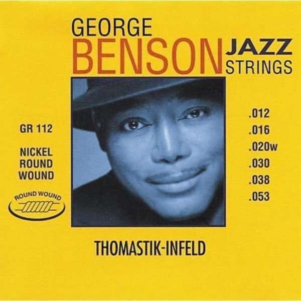 Thomastik-Infeld E-Gitarre-Saiten George Benson Jazz Guitar Satz roundwound .012"-.053" medium-light