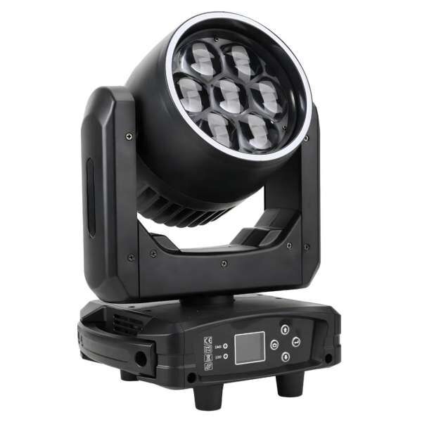 Redshow Stella LED Wash Moving Head mit Zoom und Bee-Eye 7x40W RGBW