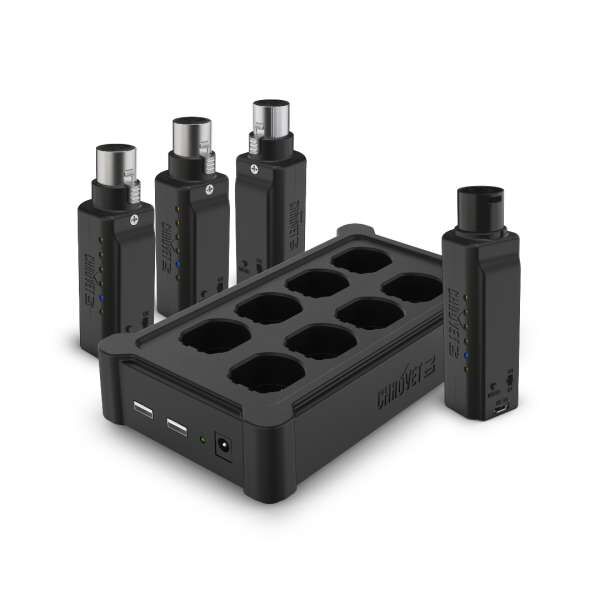 Chauvet DJ D-Fi XLR Pack (3 RX, 1 TX and 1 Multi Charger)