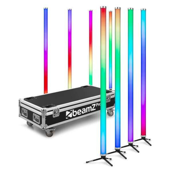 BeamZ Pro Kratos LED Tube Set RGBW Outdoor IP65 Akku W-DMX / Wifi