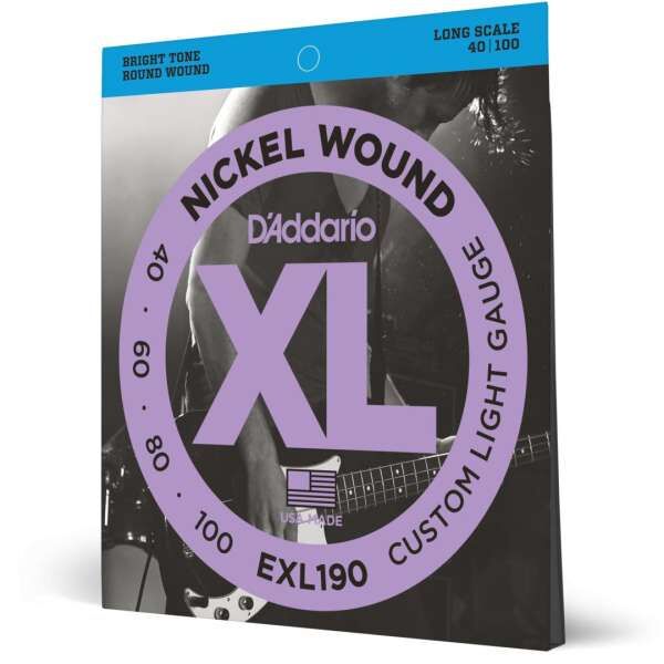 D'Addario EXL120 Saiten für E-Gitarre, mit Nickel umsponnen, Super Light, verstärkt, 9-42
