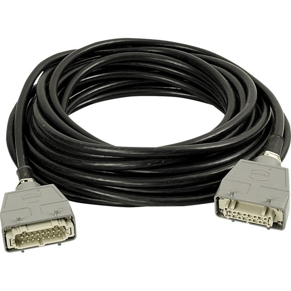 DAP 16‑Pin Multicable 20 m für 110‑V Motor-Controller Harting HAN 16 1,5 mm²