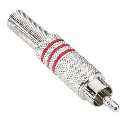 Adam Hall Connectors 7622 RED - Cinch Stecker rot