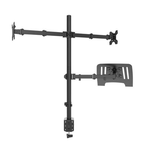 Audizio CMA20L Doppel Monitor Arm 13”- 32” mit Laptopständer