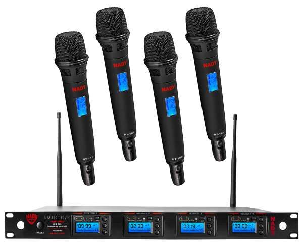 Nady 4W-1KU HT EU1 - 4-Kanal Handmikro-Funksystem UHF