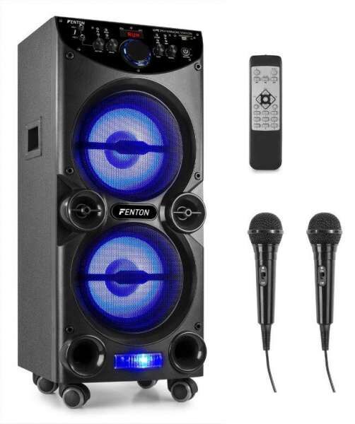 Fenton LIVE2104 Karaoke Anlage mit Bluetooth und USB / SD