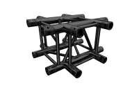 FOS Truss TF34-C41 Black 4-Weg Ecke / Kreuz 4-Punkt Traverse 2mm schwarz