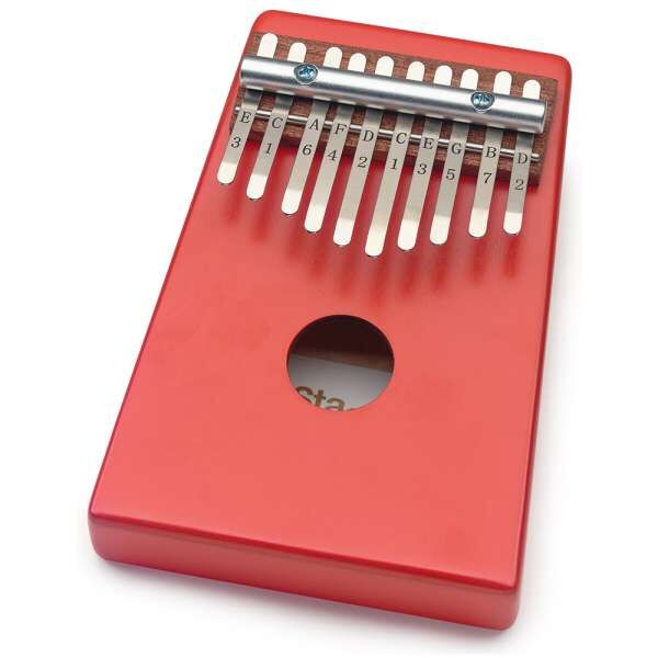 Stagg KALI-KID10-RD - Kinder Kalimba mit 10 Zungen