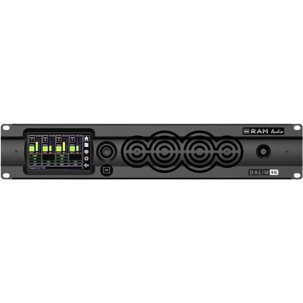 Ram Audio DALIM 5Q AES3 4 Kanal Verstärker mit AES3