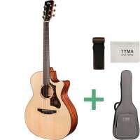 Tyma TG-2E Westerngitarre nature