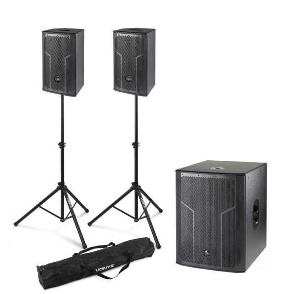 DAS Audio Dj-Action 500 aktiv PA Set 2.1 1110W RMS