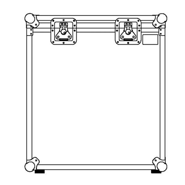 Seeburg Acoustic Line Flightcase für 2x A3 + accessories