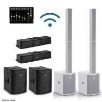 LD Systems Maui 28 G3 MIX W SET mit Cover und Taschen