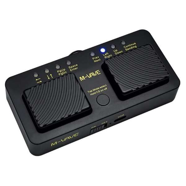M-Vave Cube Turner Pro Bluetooth-Fußpedal für Noten/Texte