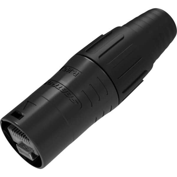 Seetronic SE8MC130BLOD RJ45 Kabelkanal, Schwarzes Gehäuse