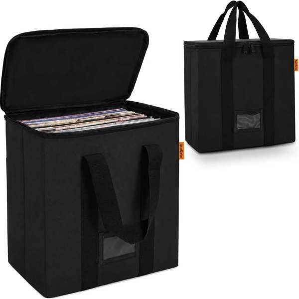 Audizio VCB50 Vinyl Tasche for 50 Platten schwarz