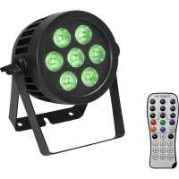 EUROLITE LED IP PAR 7x8W QCL Spot