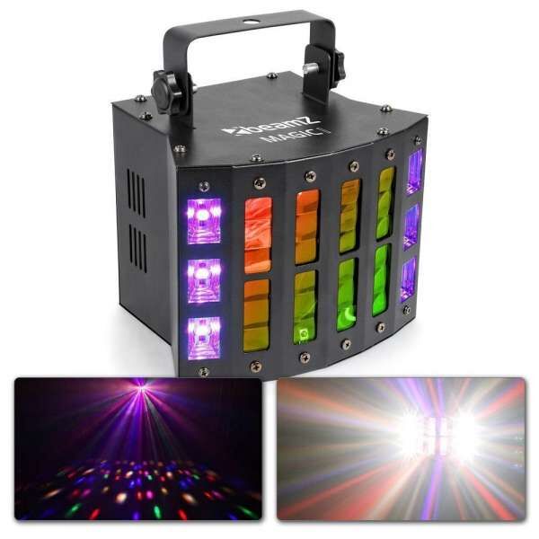 BeamZ Magic1 LED Derby Schwarzlicht Stroboskop