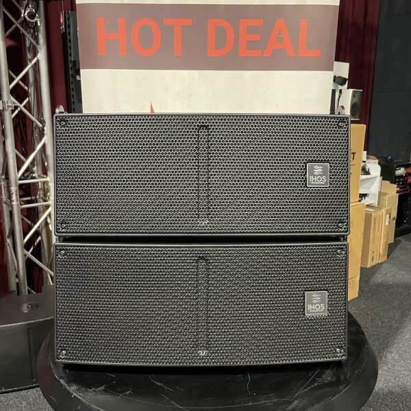 IHOS KOS Sattelite - 2x6,5 Zoll Doppel Line Array Modul aktiv + passiv 1000W B-Ware