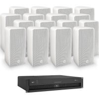 NEXT audiocom 16T6W.AD3000 Installationslautsprecher Set mit Verstärker