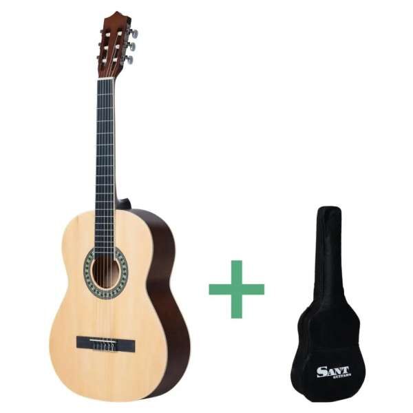 Sant Guitars CL-50L SNA Konzertgitarre Linkshänder nature inkl. Gigbag