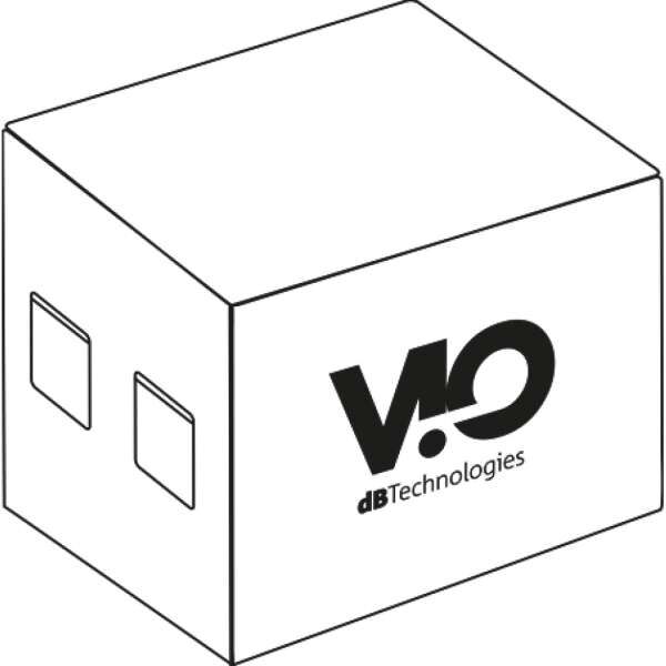 dB Technologies TC-ViOS1V Transportcover für 1× ViO S118R