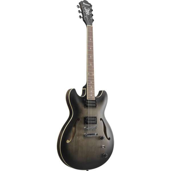 Ibanez AS53-TKF - Hollowbody Gitarre 6-String - Transparent Black Flat