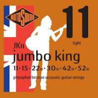Rotosound Akustik-Gitarren Saiten Jumbo King Satz Light 11-52 Rotosound Akustik-Gitarren Saiten Jumbo King Satz Light 11-52