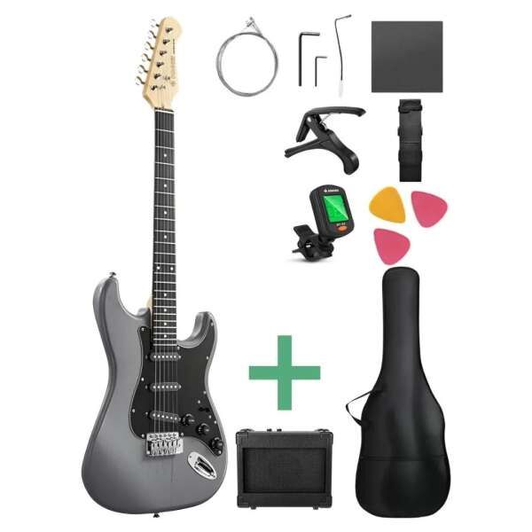 Donner DST-80 E-Gitarren-Set matton black