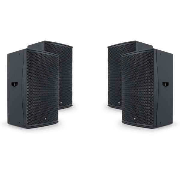 NEXT audiocom 4Pro15A - Aktives Installations-Set mit 3200W RMS