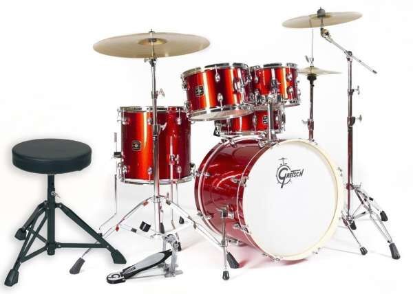 Gretsch Drumset Energy Studio 2 Red