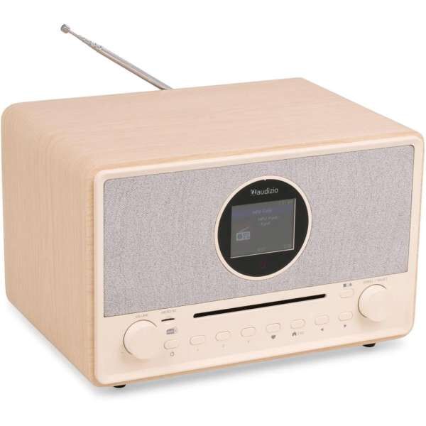 Audizio Lucca Internet Radio with DAB+ and CD Player Creme